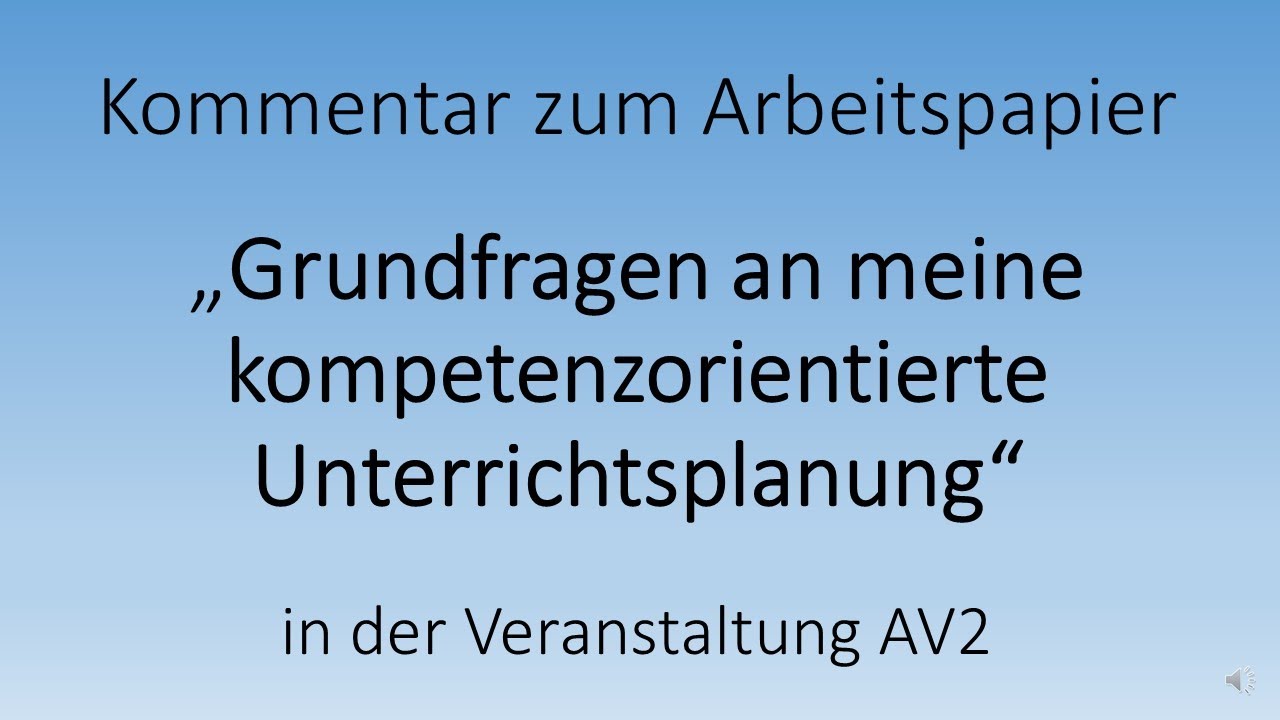 03 Grundfragen an einen kompetenzorientierten Geographieunterricht