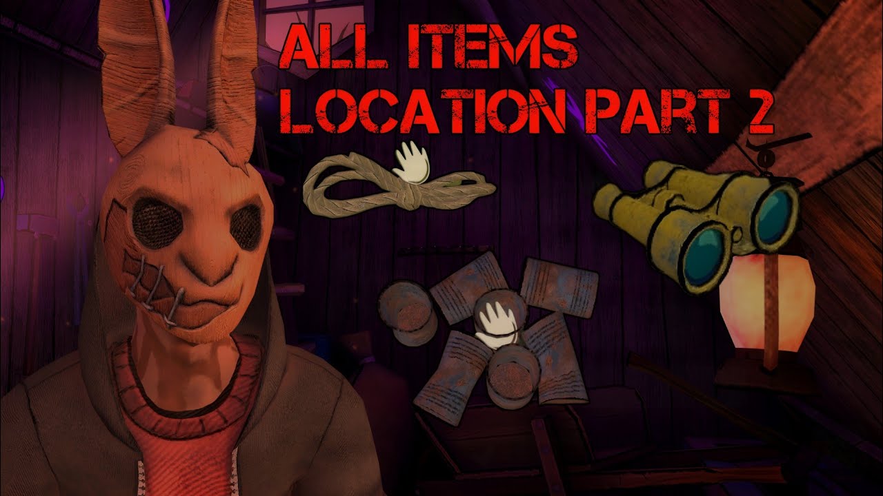 Horror tale 1 kidnapper - All items location part 2 - Tazexlux 2.O