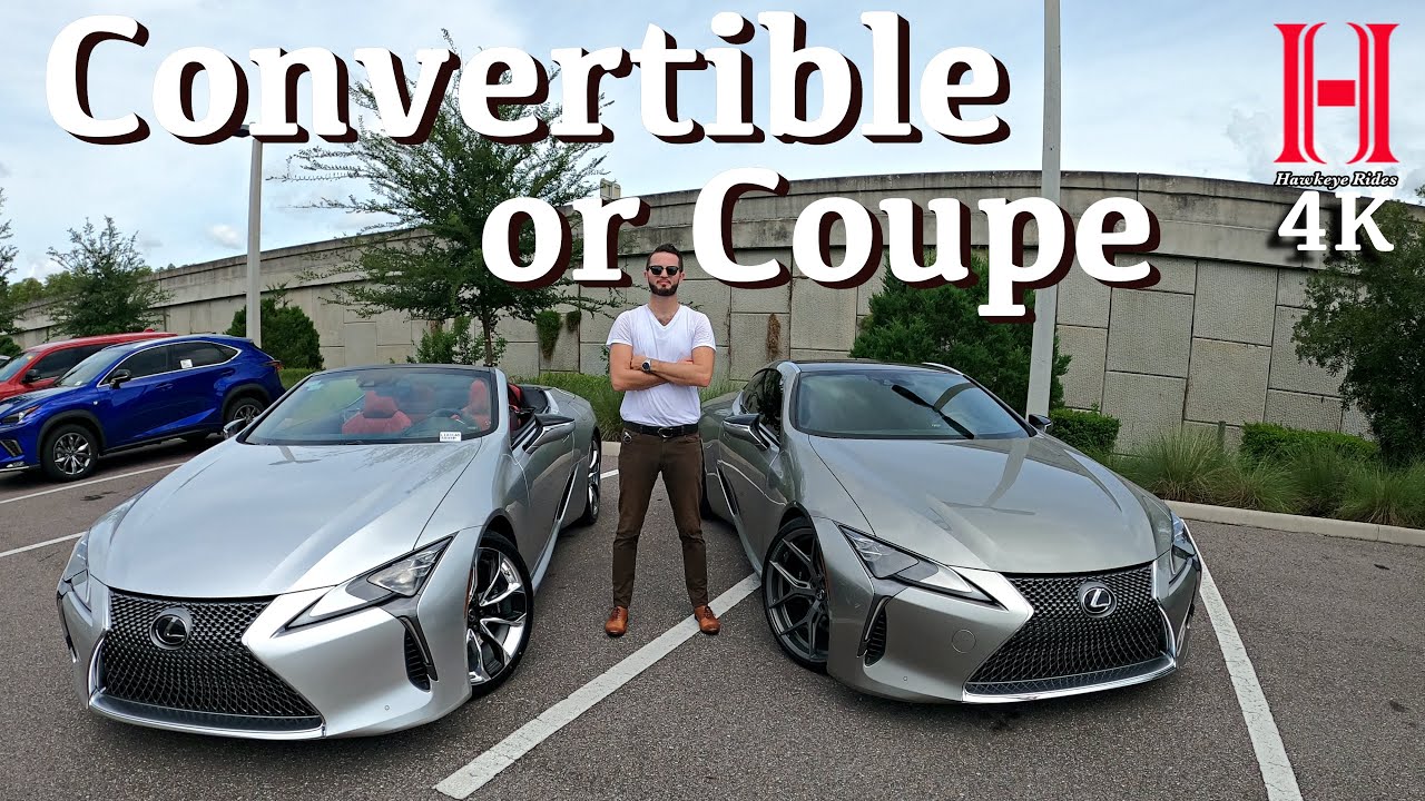 2021 Lexus LC 500 is the Coupe Better than the Convertible