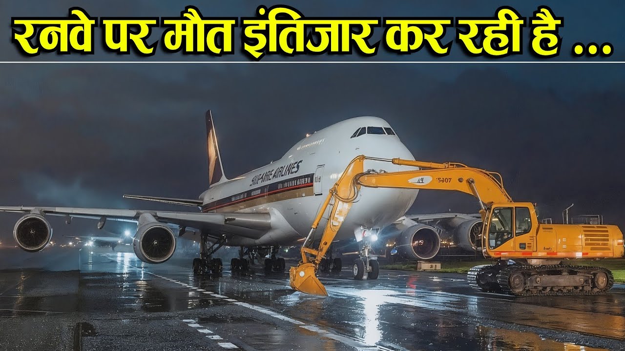 Case Study About Singapore Airlines Flight 006. || जब प्लेन टकराया JCB से.