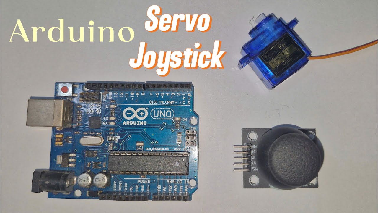 How To Control Servo Motor With Joystick Arduino || DIY Projects