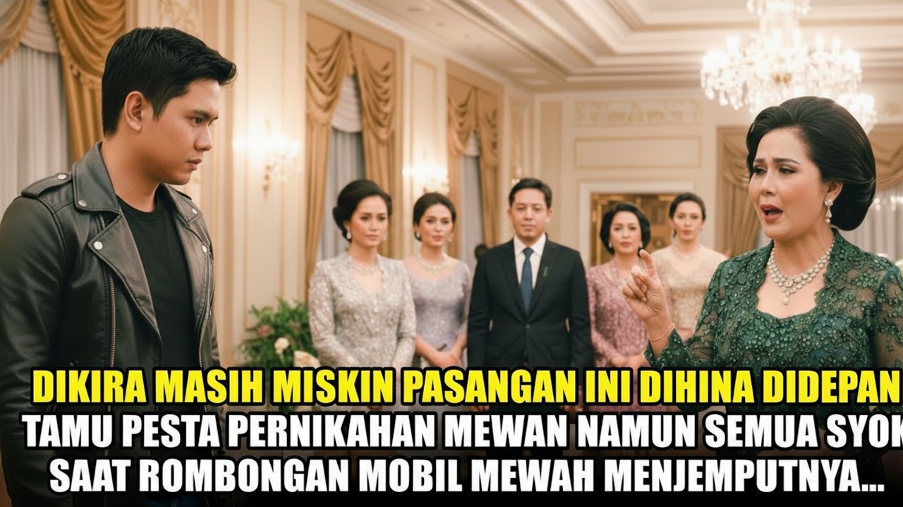GEGER‼️Dikira Miskin Pria Ini Dihina Di Depan Tamu Saat Acara Pernikahan Mewah - Ternyata Dia