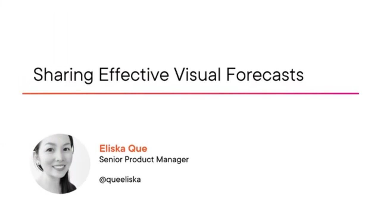 Agile Skills: Sharing Effective Visual Forecasts Course Preview