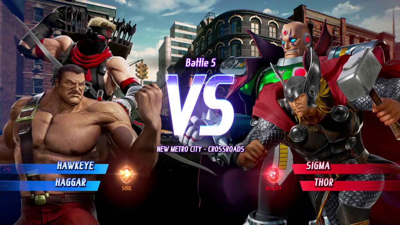 MARVEL VS. CAPCOM: INFINITE Hawkeye Alt.,Haggar Requested Gameplay In Arcade Mode