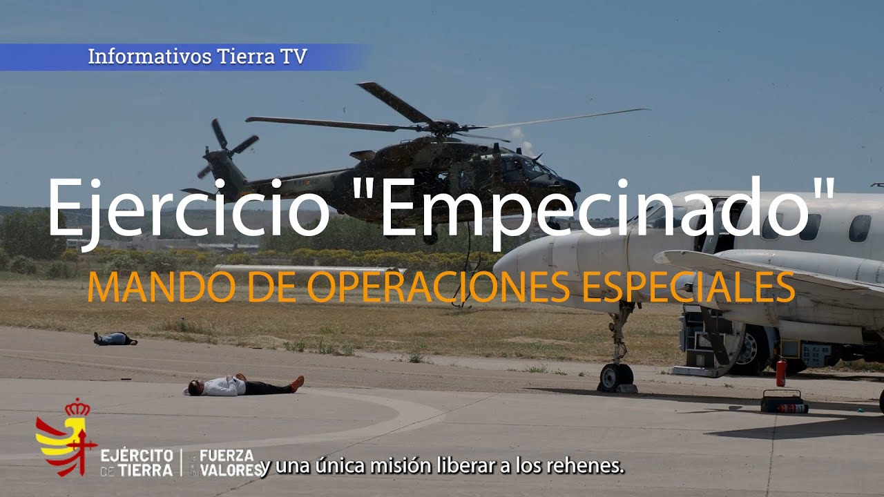 Un avión secuestrado en el aeropuerto de Burgos y una única misión liberar a los rehenes.