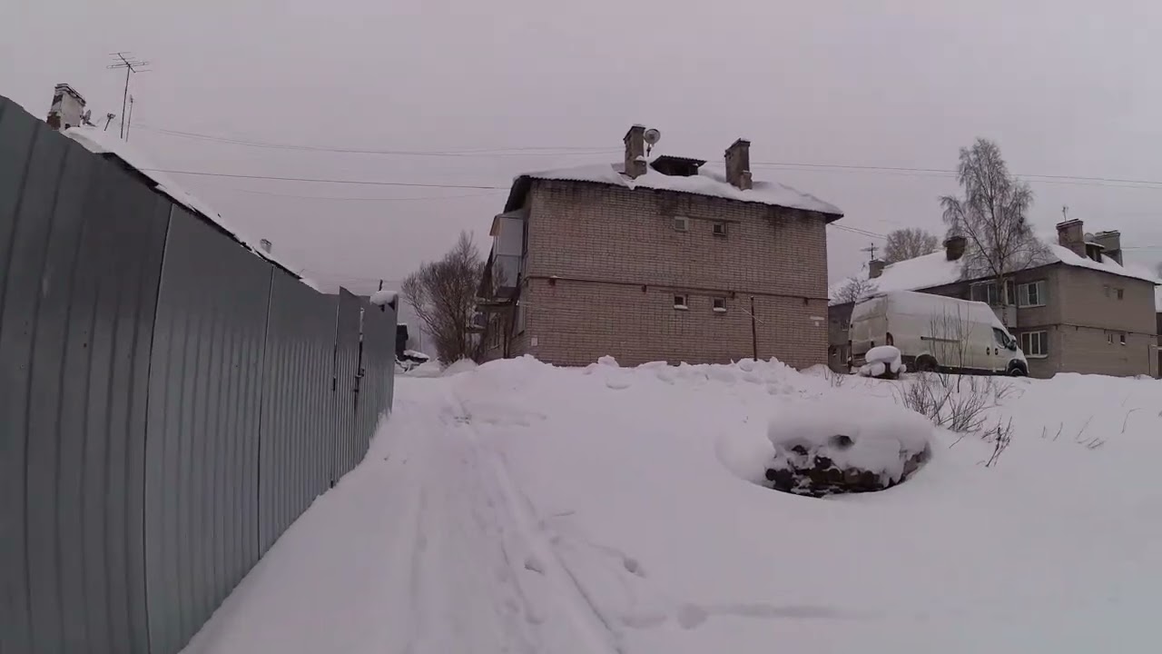 Прогулка по Архангельску. Исакогорка. Бакарица. 4ый лесозавод. 03.03.2026