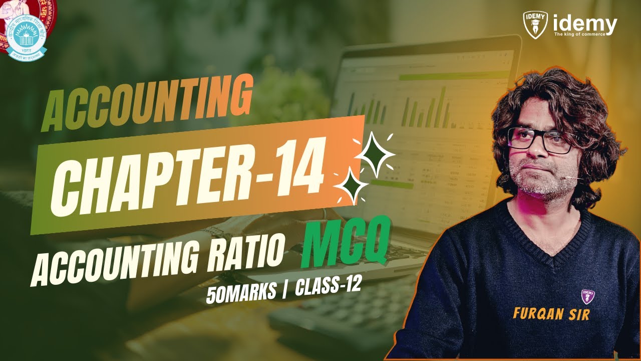 🚀Accounting ratio | Accountancy 12th  58 MCQs