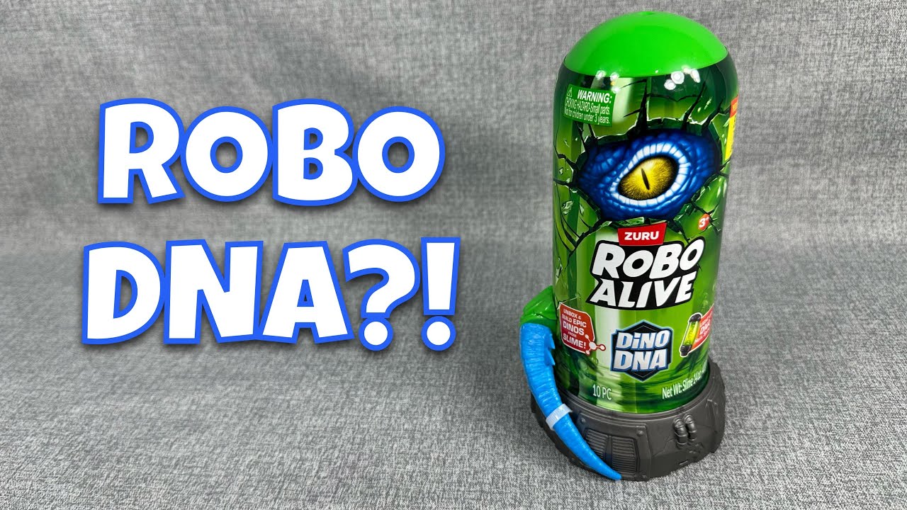 ОТКРЫТИЕ И ОБЗОР ZURU ROBO ALIVE DINO DNA!
