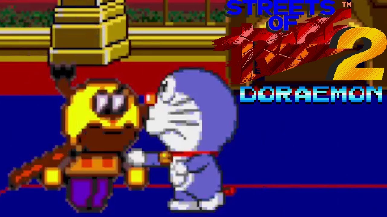 Streets of Rage 2: Doraemon Edition (Streets of Rage 2 Hack) - Full Longplay