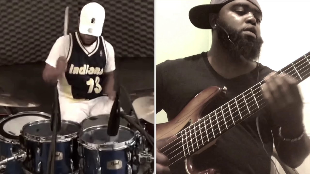 “You Lead” by Vaughn Vkeys Henry X Aaron Stix Smith - on Drums X 6 Strangs Bass Cover