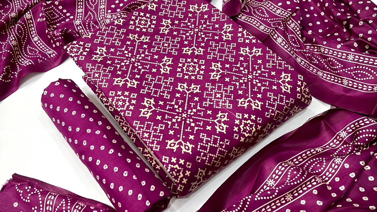 Latest Patoda Printed Dress Materials in Satin Rayon #patoda #dressmaterial #patoda #satindress