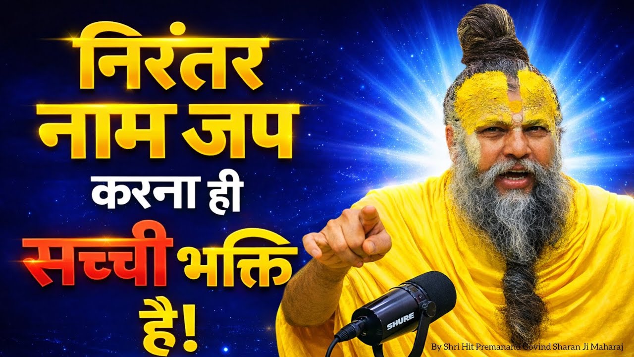 निरंतर नाम जप करना ही सच्ची भक्ति है|Shree Premanand Ji Maharaj|@SadhanPath 