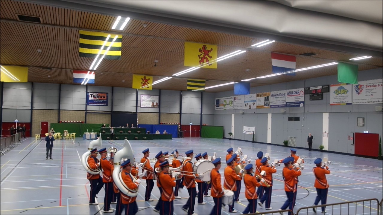 Gelreband Dieren - Marsconcours Schiedam 2016