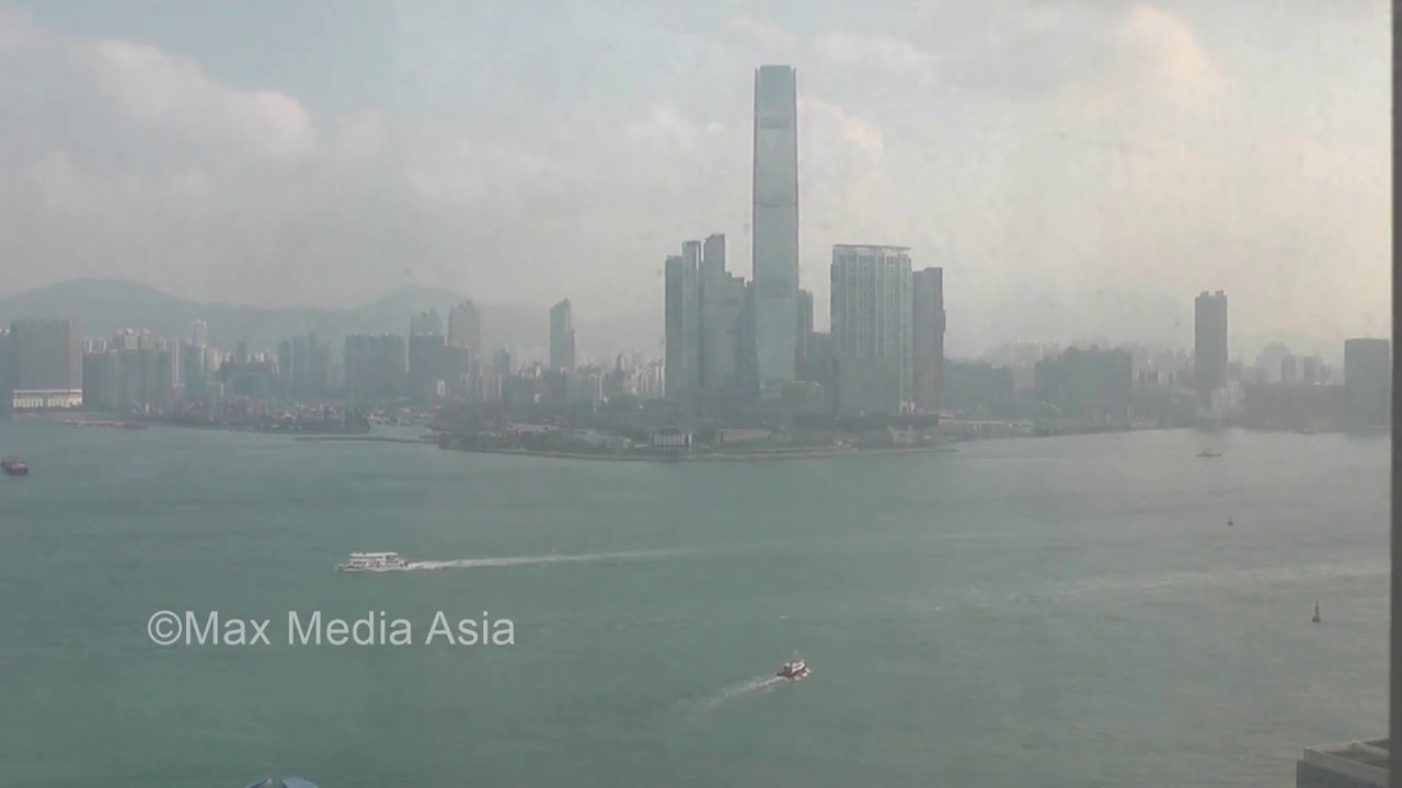 Hong Kong Scenic Victoria Harbour Kowloon Tsing Ma Bridge Views