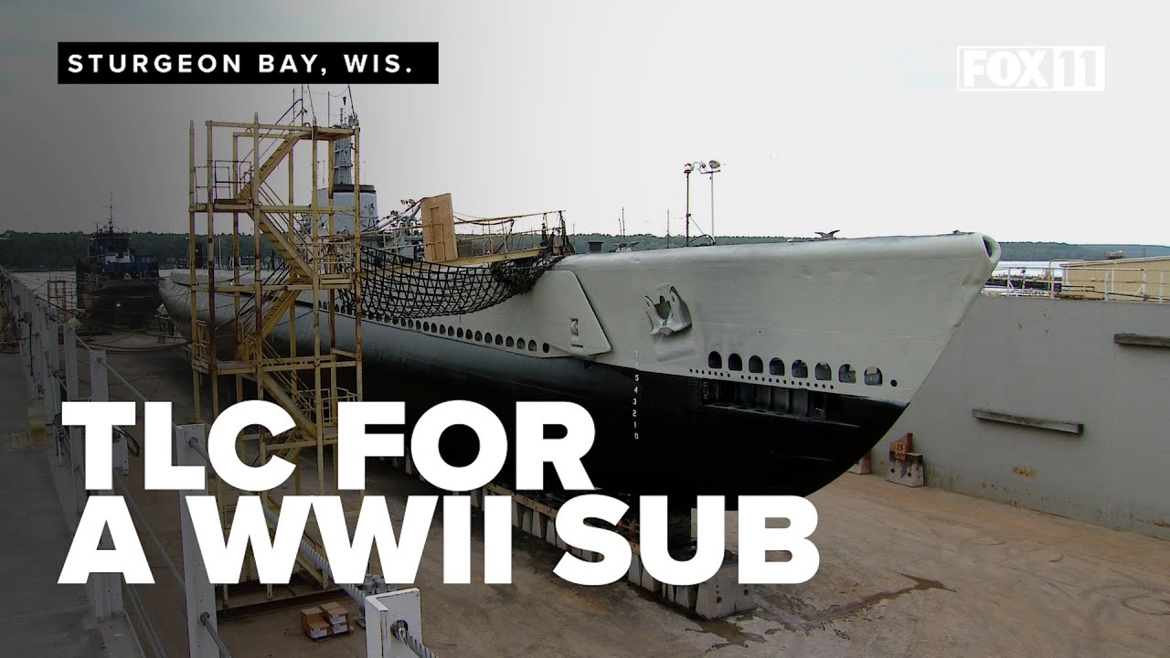 Exclusive behind-the-scenes look at the restoration of World War II submarine USS Cobia