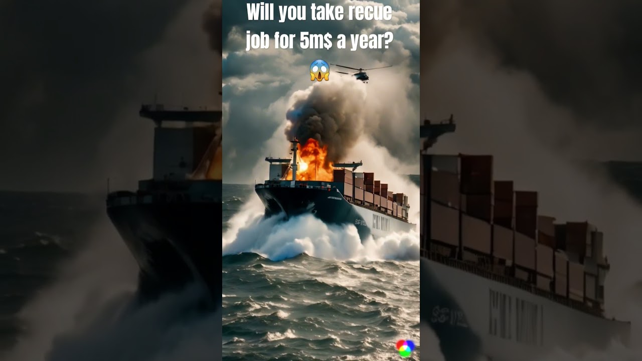 North Sea Rescue Job For 5m$ ? 😱😱 As Created By Ai