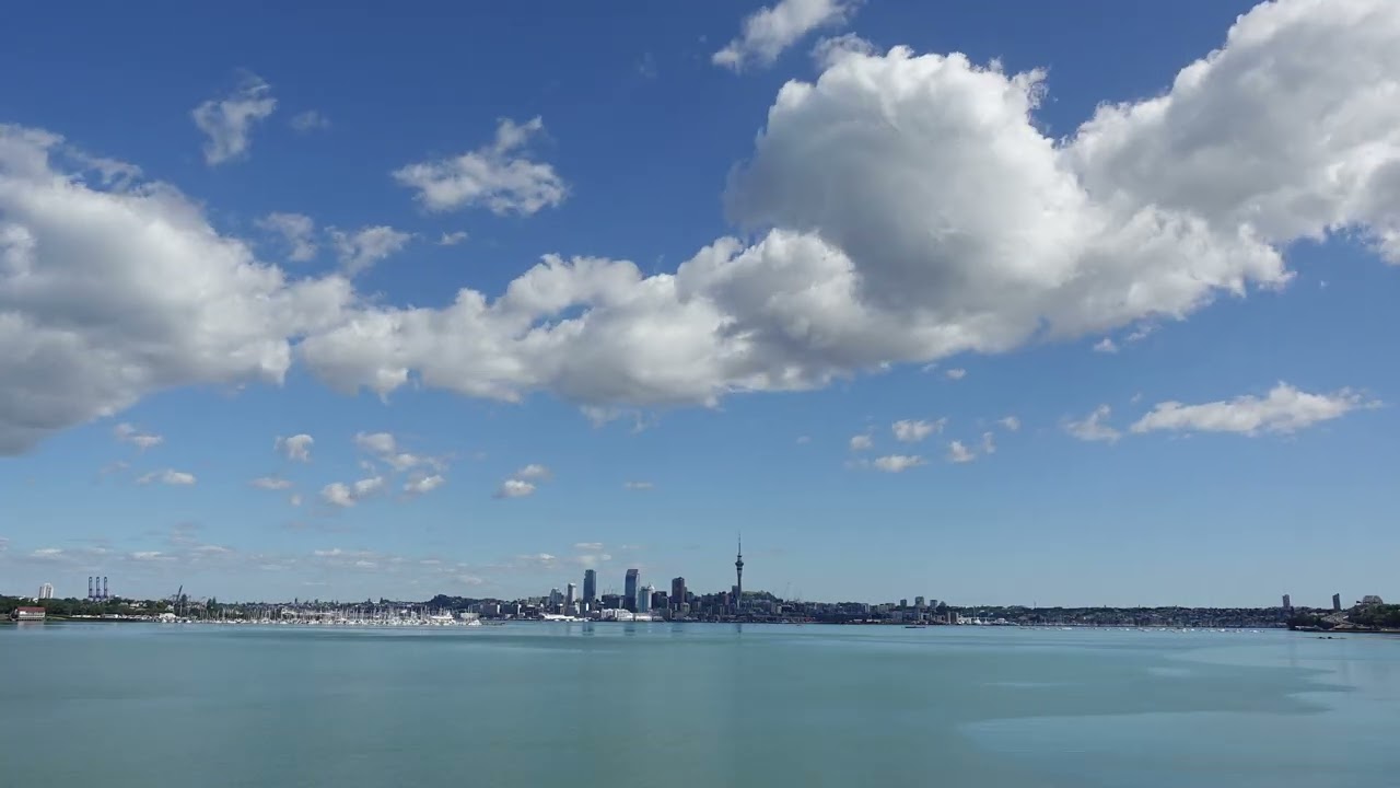 Auckland City Skyline Timelapse_Day