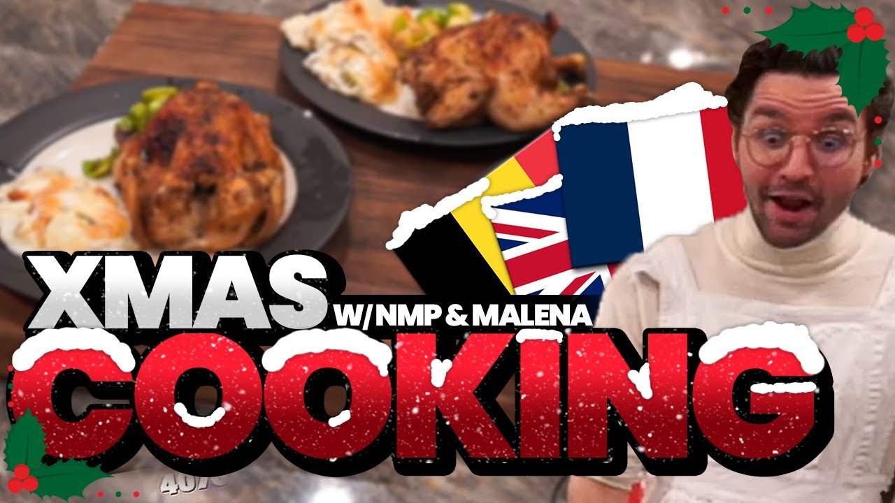 Cooking popular Christmas Food from around the World (w/nmplol & Malena) | OTK Cyr