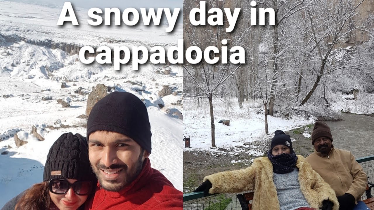 Turkey EP 1 | A snowy Day in Cappadocia | The fairytale Ilhara Valley
