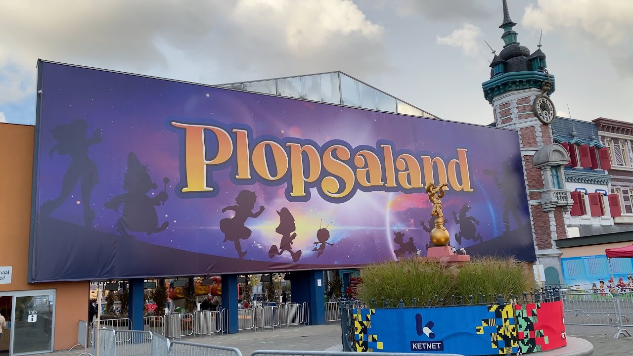 Ketnet halloween Plopsaland nieuw doek 3-11-2021. :)