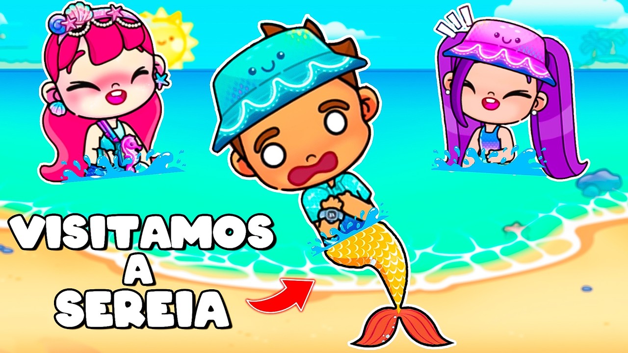 ROTINA VISITAMOS A SEREIA DO PARQUE AQUÁTICO | AVATAR WORLD ROTINAS E HISTÓRIAS