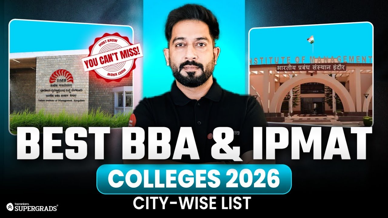 Top BBA & IPMAT Colleges in India 2026 (City-Wise List) | Fees, Campus and Average Placement