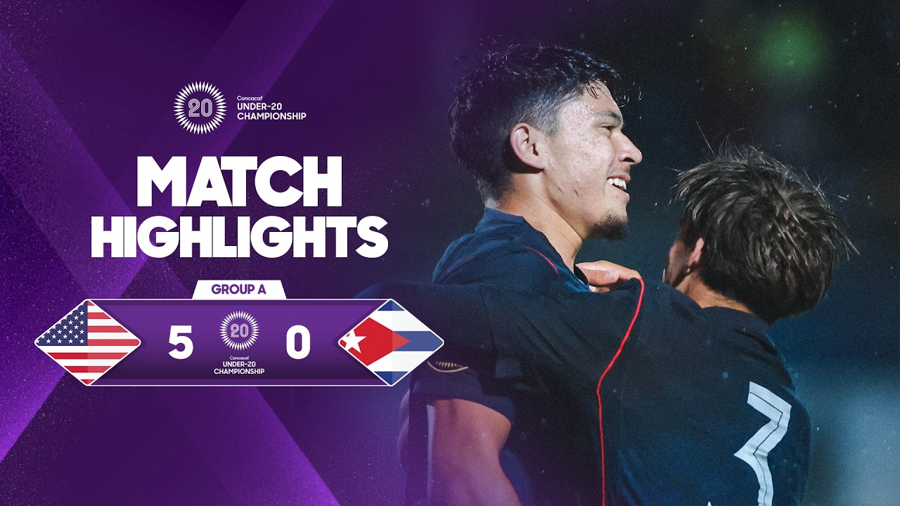 United States vs Cuba | 2026 Concacaf Men's Under-20 Championship