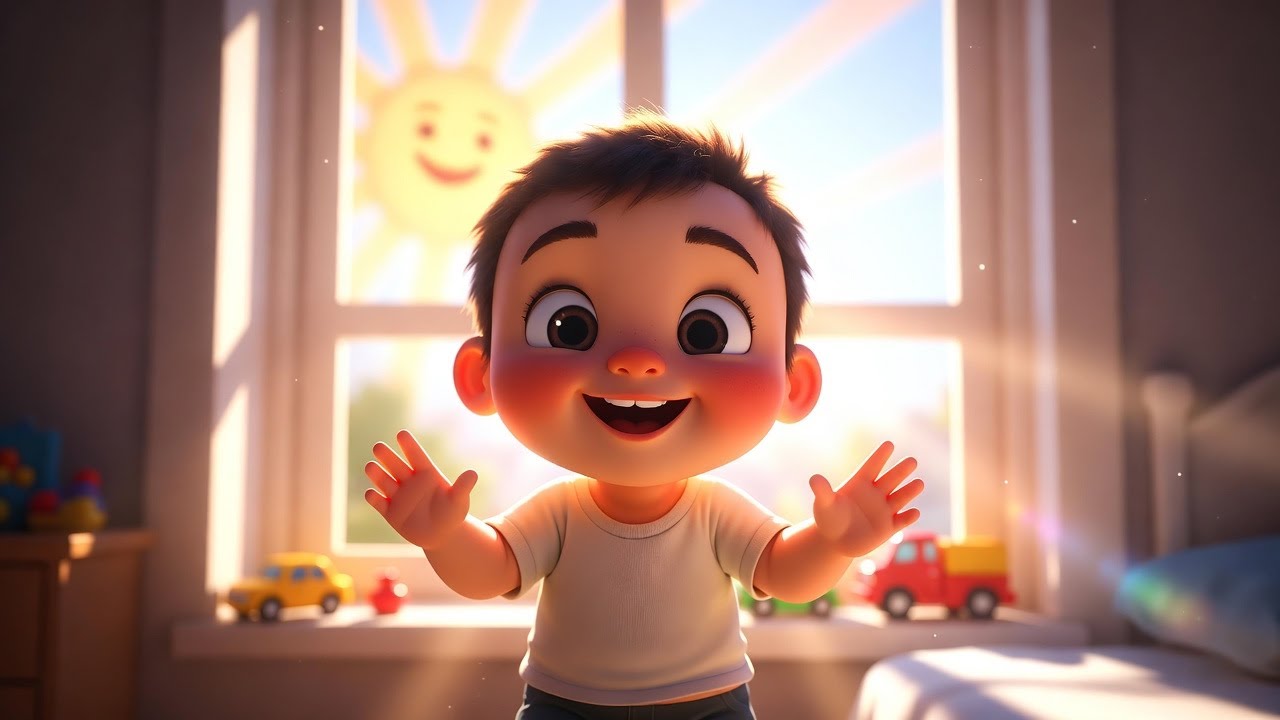 Good Morning Jesus! 🌞 Morning Routine Song for Kids (Christian Preschool Animation)