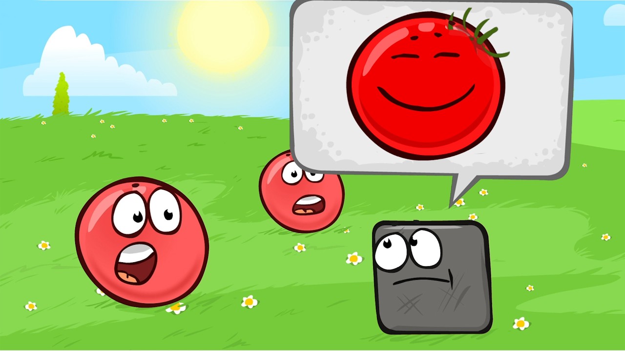 Red Ball 4 BUT It&rsquo;s a Giant Tomato Ball 🍅 (Green Hills Challenge)
