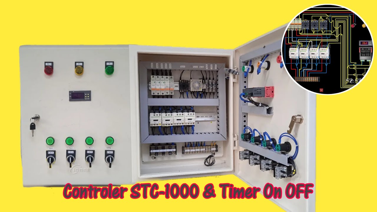 Proses pembuatan Panel Kandang Menggunakan Controler STC 1000