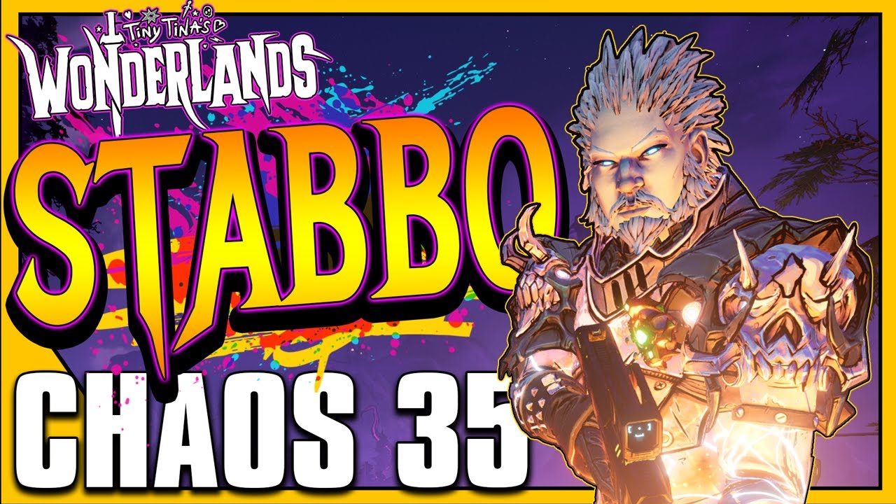 Wonderlands | My Luckiest drop since the 94% Sham? - Chaos 35 Stabbo