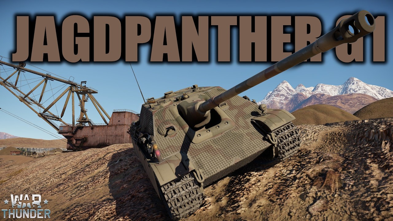 Tiger II Kanone auf Panther Wanne, klingt viel versprechend | Jagdpanther G1 | War Thunder