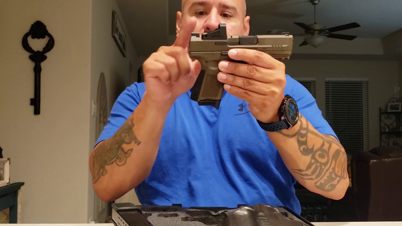 Canik tp9elite SC with red dot