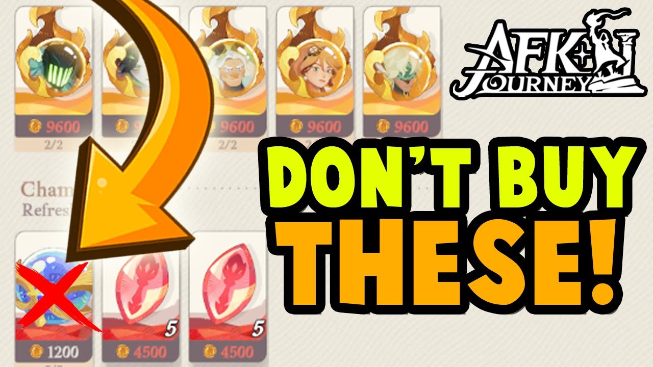 How to Spend your Hard-Earned Currency in AFK Journey! Emporium Shop Guide! #afkjourney