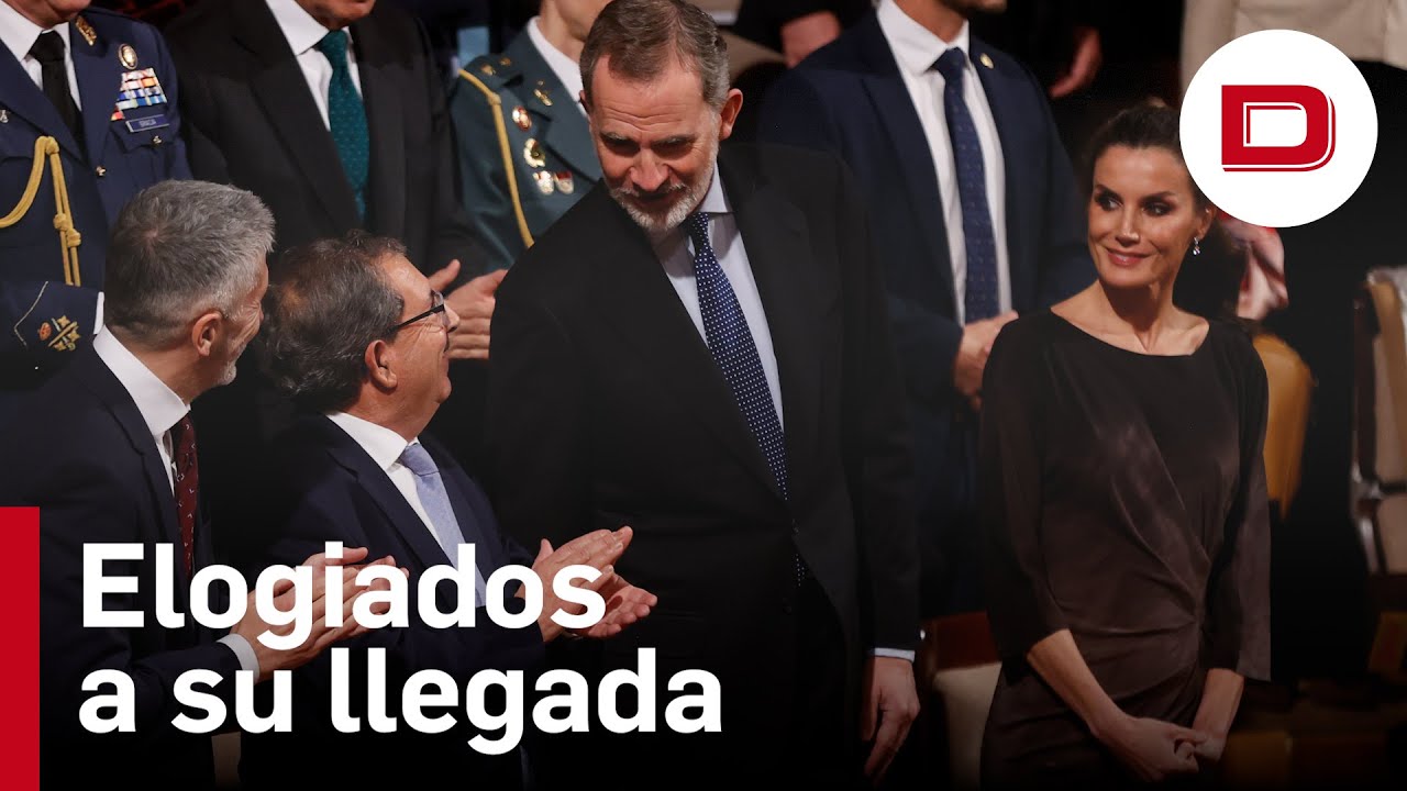 La larga ovación a los Reyes en el Auditorio Nacional de Música,