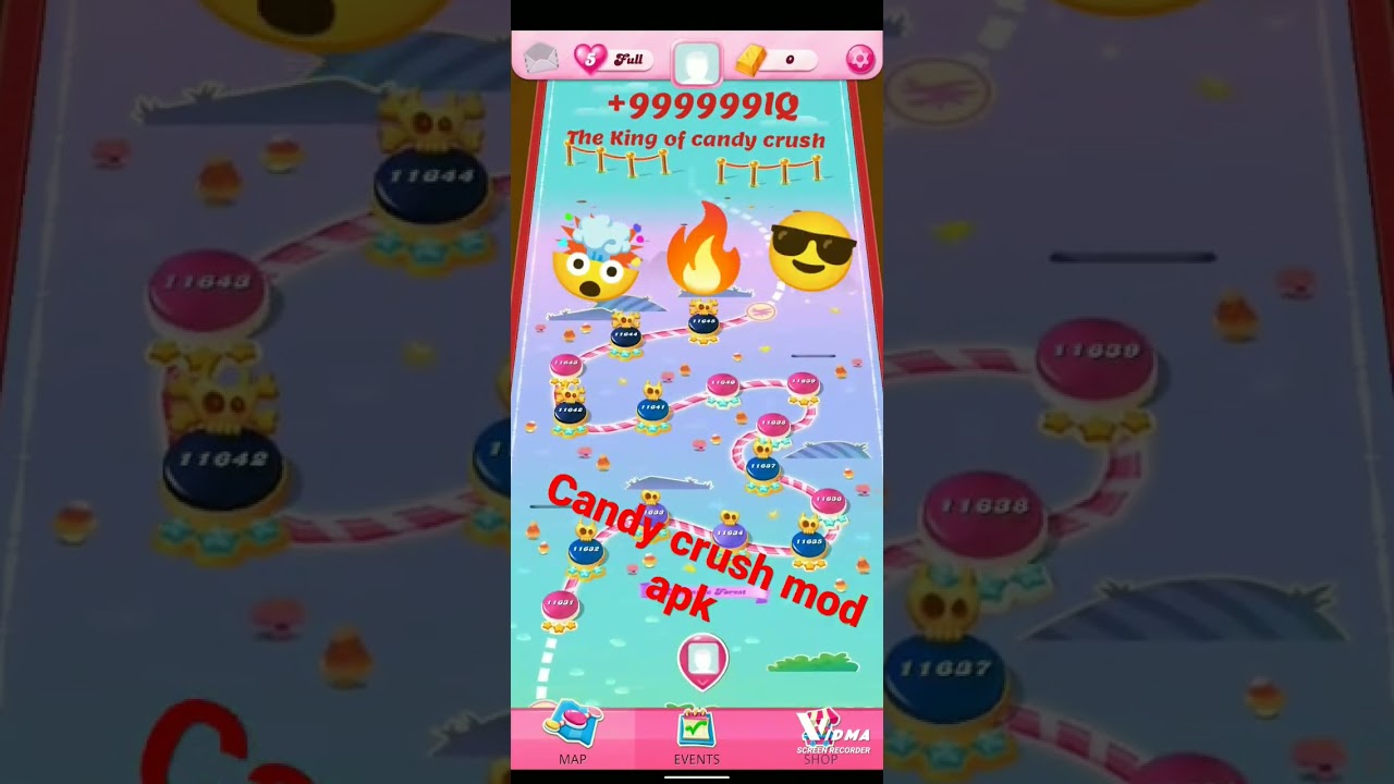 candy crush mod apk