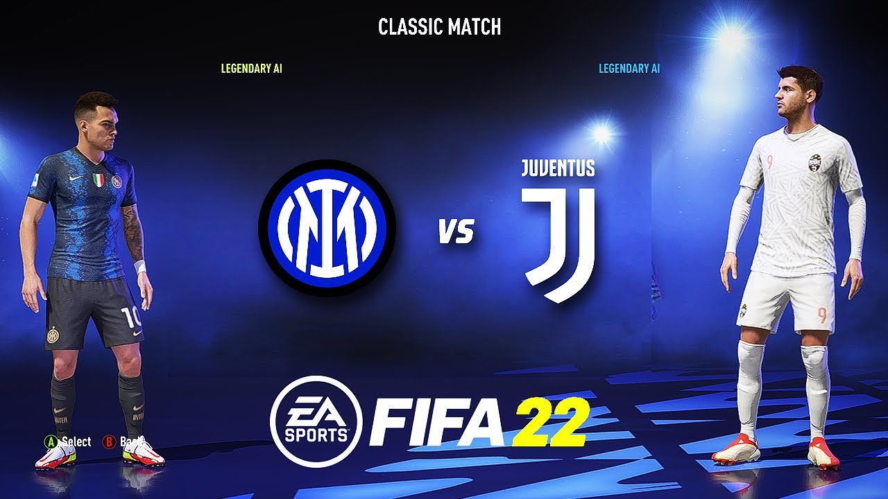 FIFA 22 PS4 | Inter Milan vs Juventus (Derby d'Italia) | Serie A 2021/22