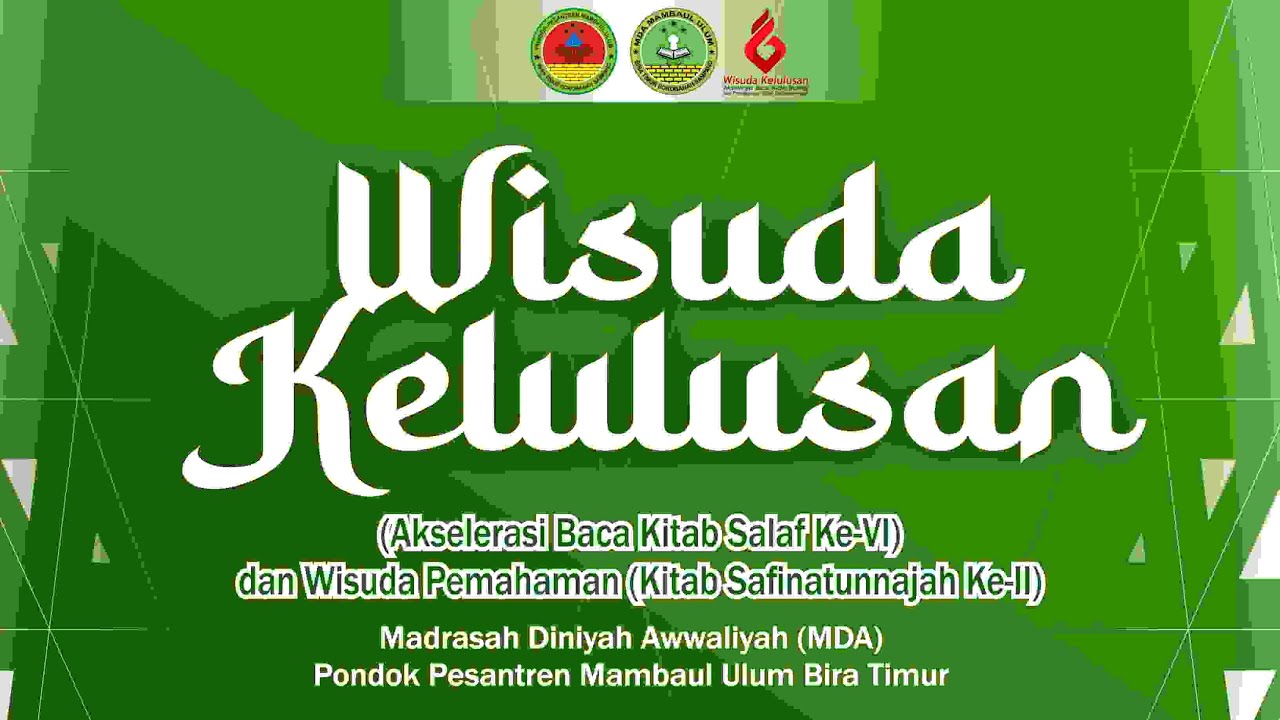 wisuda kelulusan