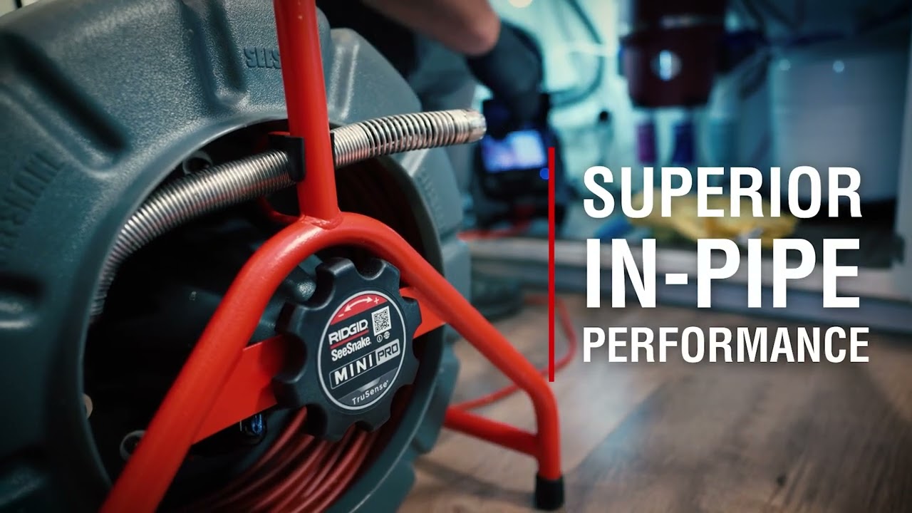 RIDGID&reg; SeeSnake&reg; Mini Pro with TruSense&reg; - WWETT 2023 Promo