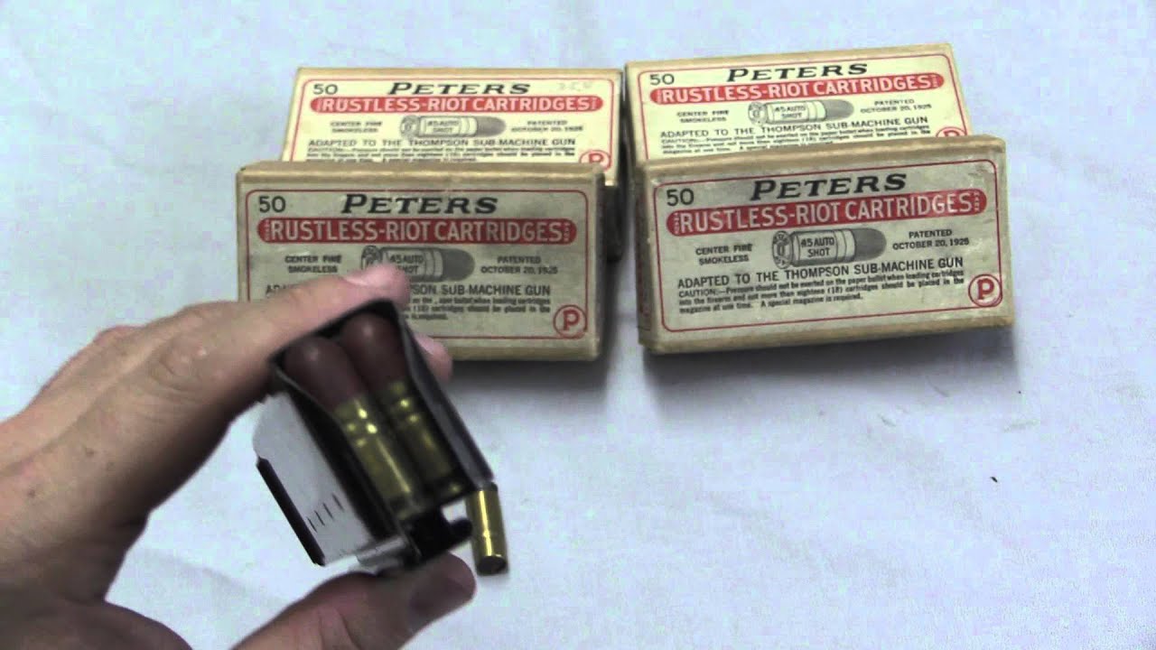 Thompson Riot Ammo