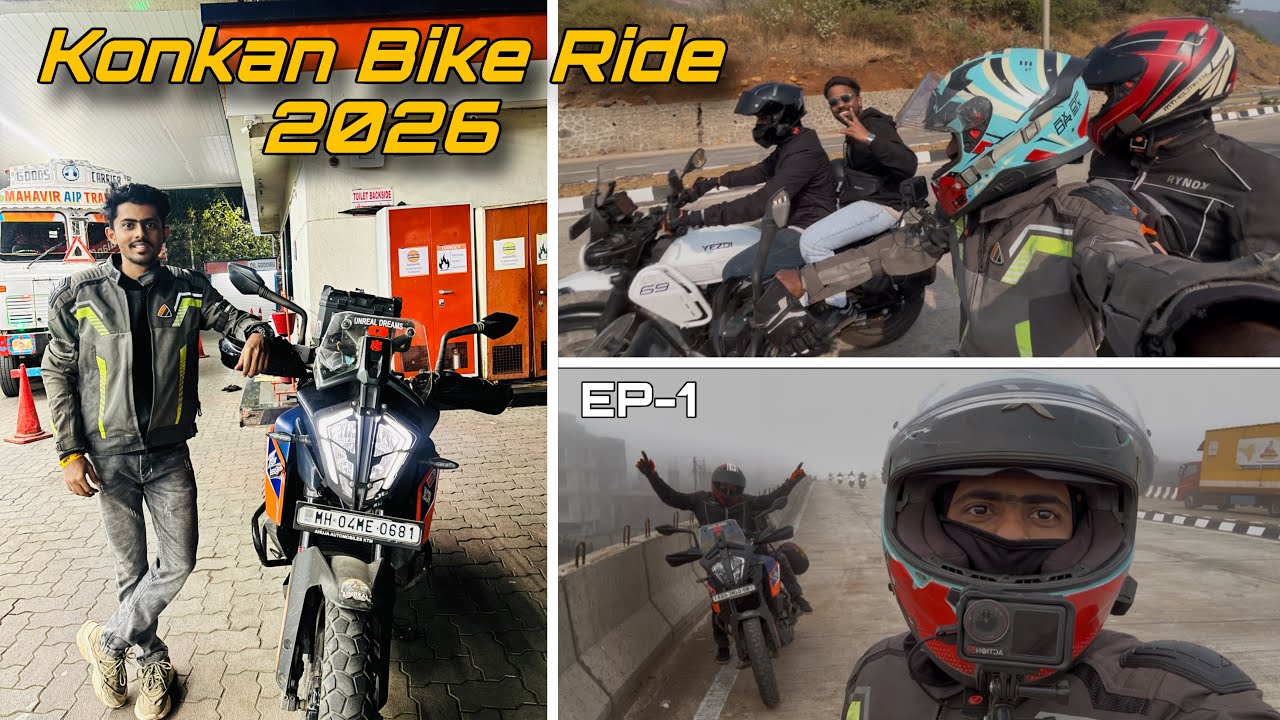 Konkan Bike Ride 2026 - Old Mumbai goa highway - Kashedi Tunnel - #udfamily