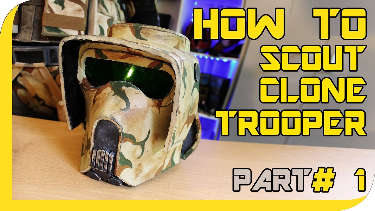 HOW TO: STAR WARS Clone Trooper/ Scout Cosplay - ( Part 1, Helmet )
