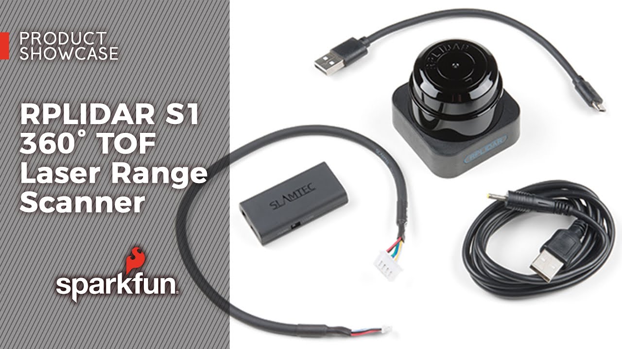 Product Showcase: RPLIDAR S1 360° TOF Laser Range Scanner