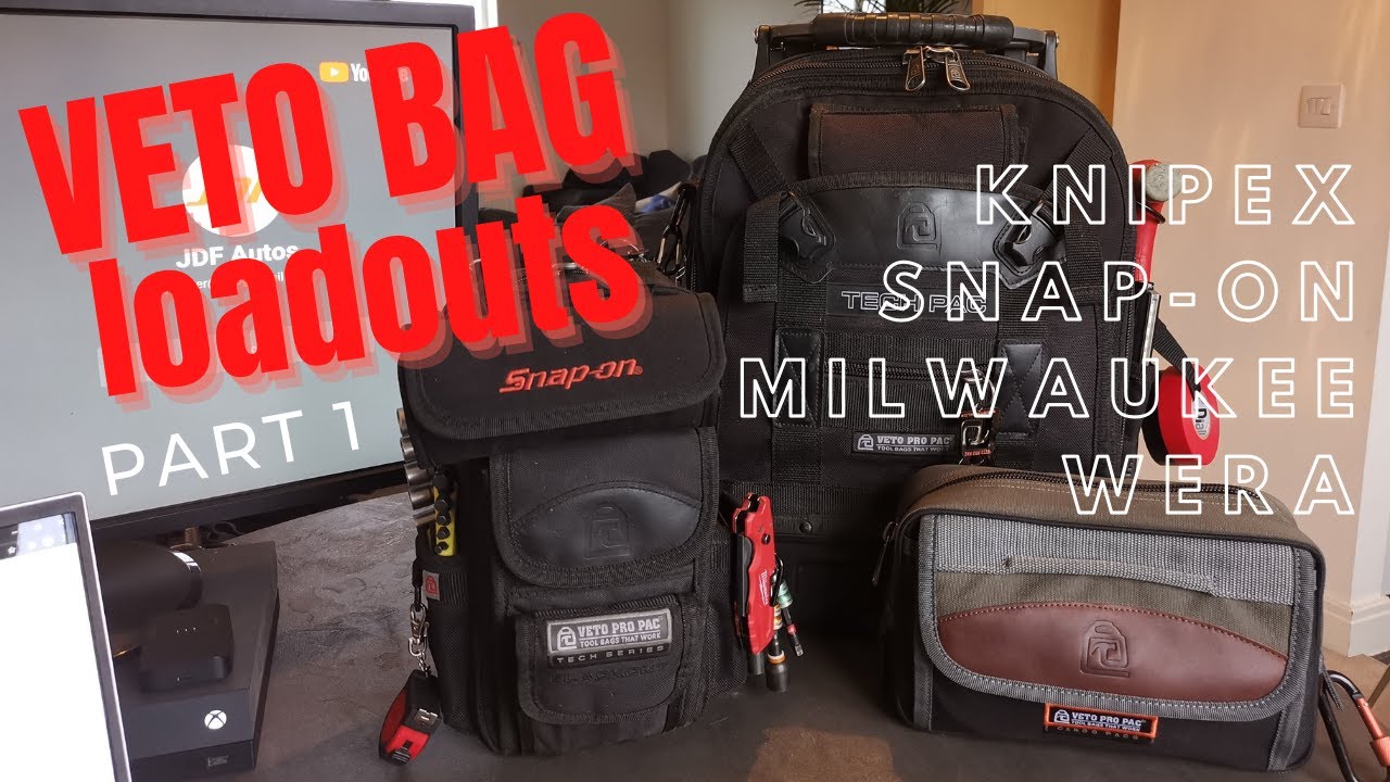 A Mechanics Veto Pro Pac Loadouts! (Knipex, Snap On, Wera, Milwaukee)
