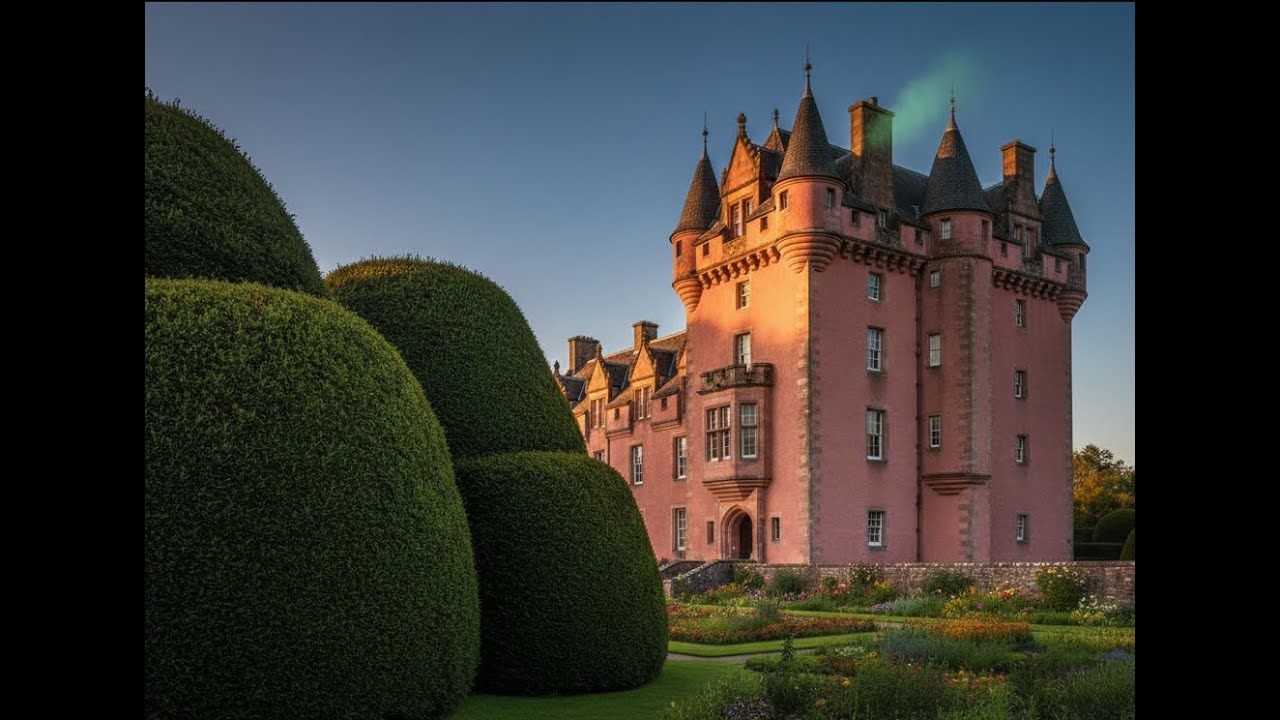 🏰 Crathes Castle Secrets | Scotland’s Haunted Pink Castle, Ancient Calendar & Hidden Art #history