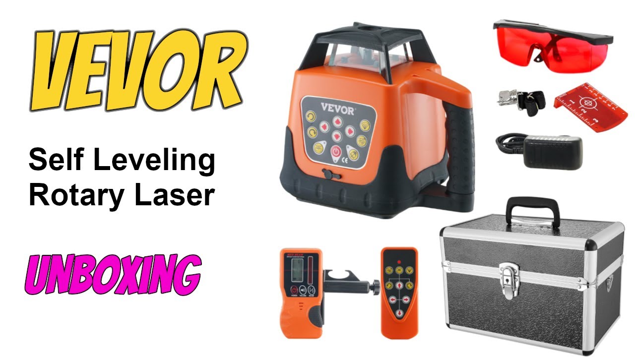 Vevor Self leveling Rotary Laser - Unboxing