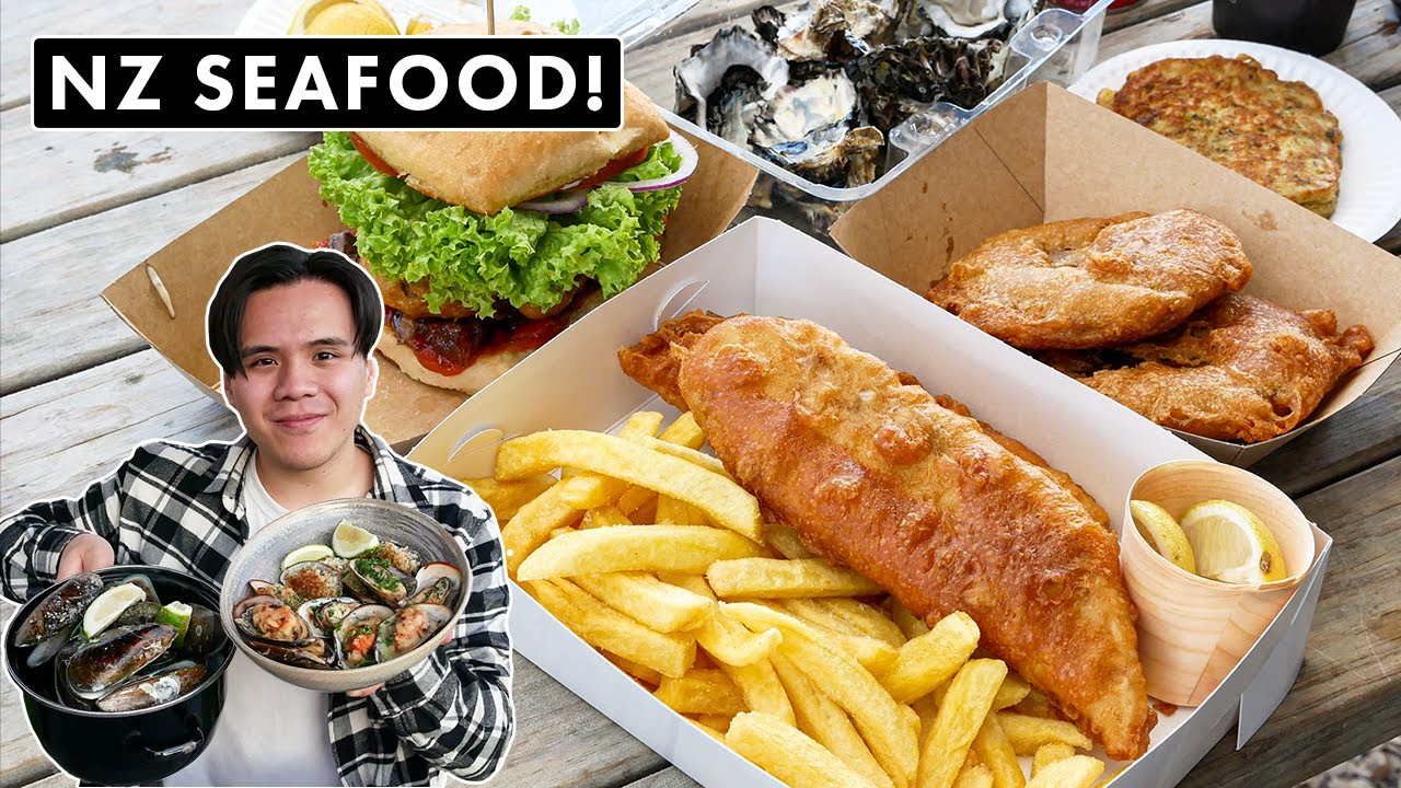 Must Eat SEAFOOD in NEW ZEALAND! | Coromandel Travel Vlog