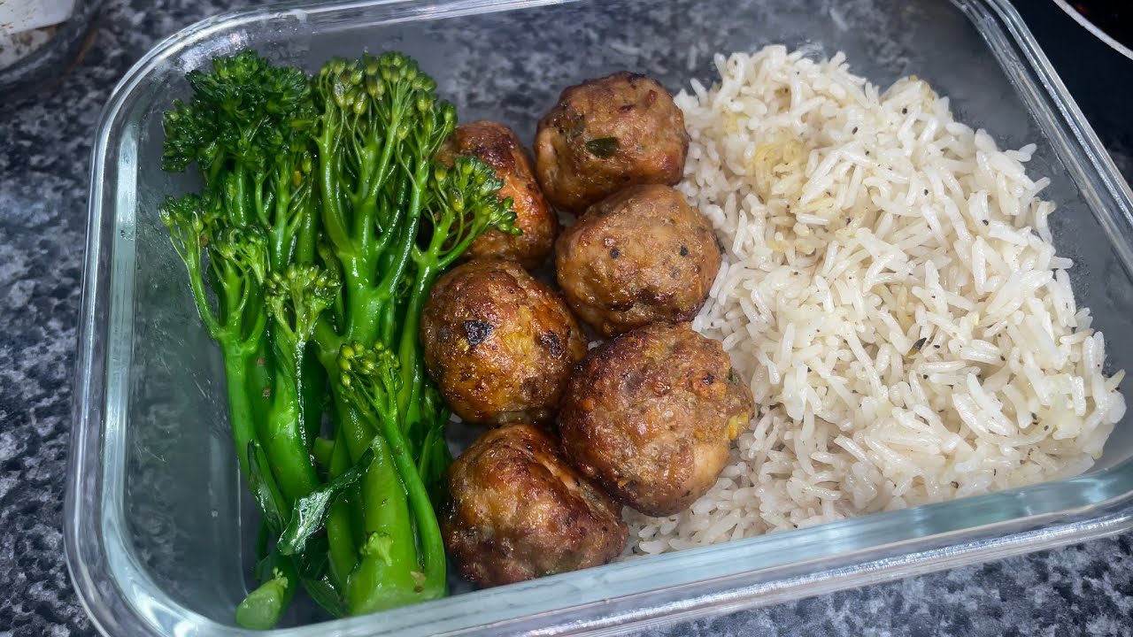 Juicy Turkey Meatballs Meal Prep To Last You 5 Days | Healthy Recipes | ShiaStyle