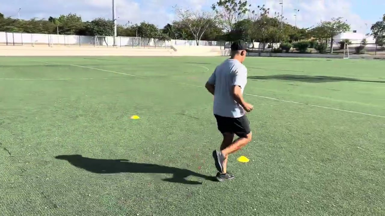 Drill ofensivo y defensivo de Flag Football