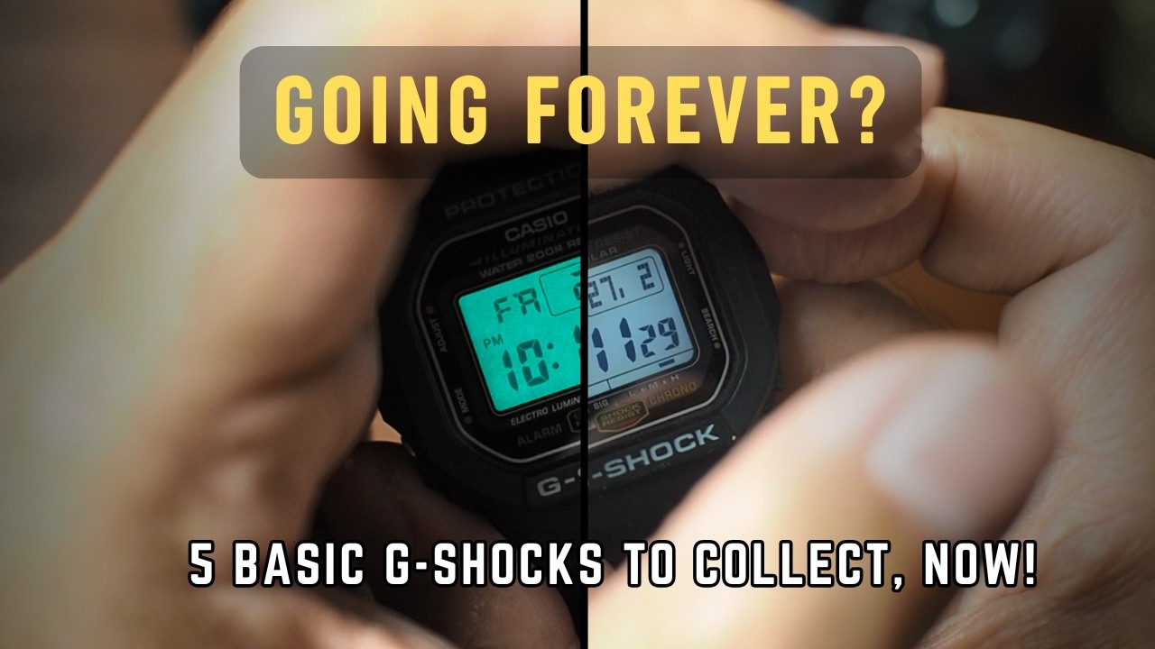 5 Classic G-Shocks You Must Buy in 2026 Before They Disappear Forever